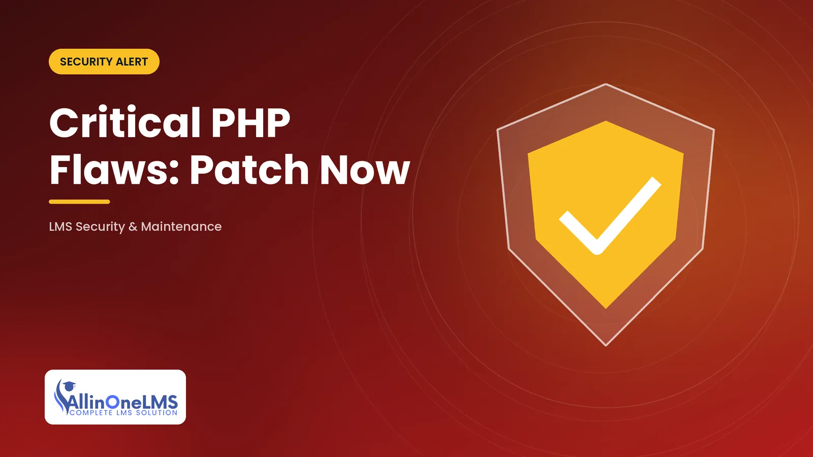 Illustration of a shield over a server, representing the critical PHP vulnerabilities CVE-2026-109618 and CVE-2026-109619